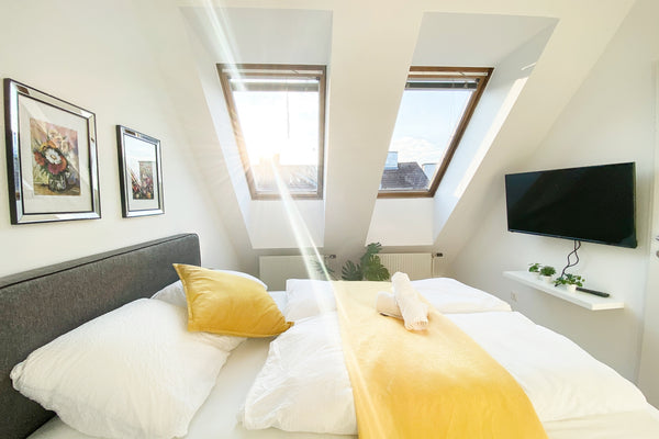 Only 650 meters from Vienna’s busiest main train station “Wien Hauptbahnhof” and  Bright Room Hauptbahnhof - Air conditioned Entire rental unit vacation rental 48932275