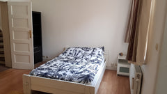 Chambre privée avec une salle de bain baignoire avec toilette comprise. <br />La Brussels, Belgium Chambre &salle de bain privée près du centre ville Private room in bed and breakfast vacation rental 44529864