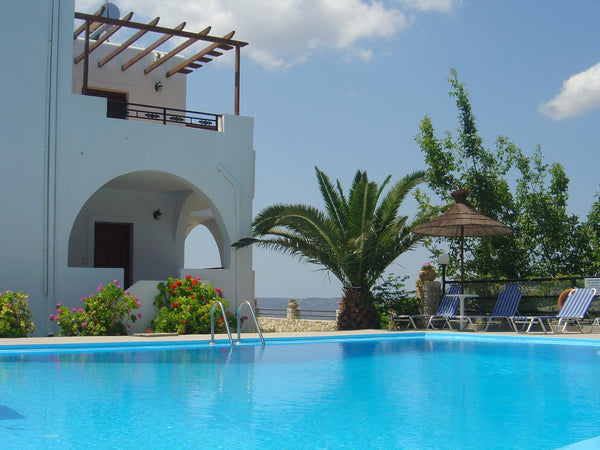 Short walk to beach and tavernas,Excellent service,Spacious apartments,Wonderful Chania, Greece 2-bdrm apartment in Aptera with pool & sea views Entire serviced apartment vacation rental 1057433