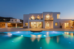The seductive,brand new Villa is a luxurious heaven for tranquil repose. The Myc Greece Villa Mati - AG Villas- 2 Swimming pools-Gym Earthen home vacation rental 39576333