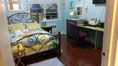 FLEXIBLE Check In  Spacious and air-conditioned  private bedroom with all of the New York, United States Rental unit in Bronx · ★4.93 · 1 bedroom · 1 bed · 1.5 shared baths Private room in rental unit vacation rental 2435198