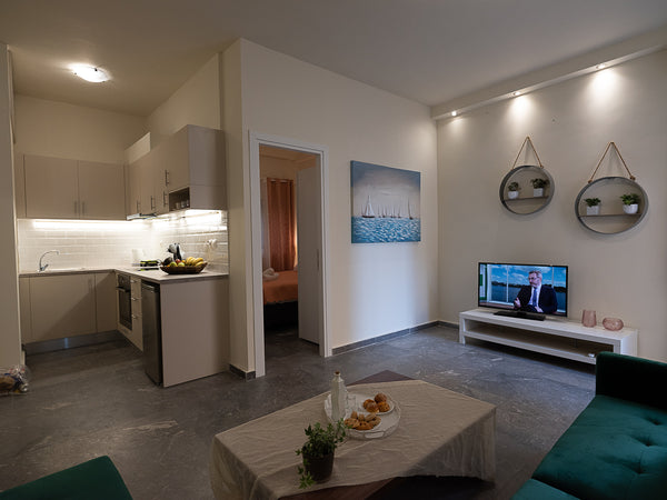 The apartment was renovated in 2020 and opened for hospitality from mid-July 202 Heraklion, Greece Luxury Apartment Heraklion Center Entire rental unit vacation rental 43963299