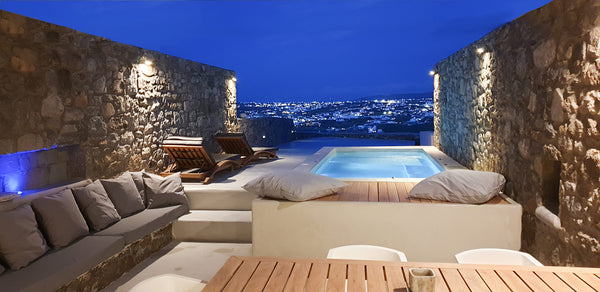 Mykonos Actor’s Villas is a new hospitality concept in the cosmopolitan island o Greece Mykonos Actor’s Villa. 2 BDRs, private mini-pool. Entire villa vacation rental 40930457