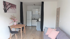 Apartment is peaceful and centrally-located, with big balcony. Includes: 2 rooms Prague, Czechia Apartment in Praha 5, close to center,max 4 guests Entire vacation home vacation rental 638774032687086637