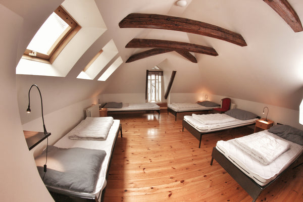 We have 6 different kinds of 5 mixed room. All of them very spacious, cozy, with Prague, Czechia Hostel HOMEr - 5 bed mixed room Shared room in hostel vacation rental 29770266