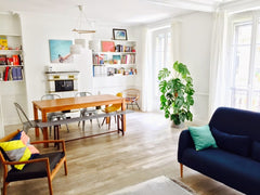 Spacious 3 rooms (75m2) located near canal St-Martin (7 min) and Gare-du-Nord (5 Paris, France Spacious flat near canal st-martin Entire rental unit vacation rental 4762021