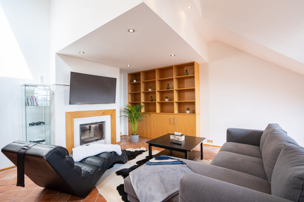 MODERN ATYPICAL APARTMENT IN THE CENTER OF PRAGUE<br /><br />- Rooftop terrase w Prague, Czechia Modern 2-storey loft apartment at center of prague Entire loft vacation rental 18423354