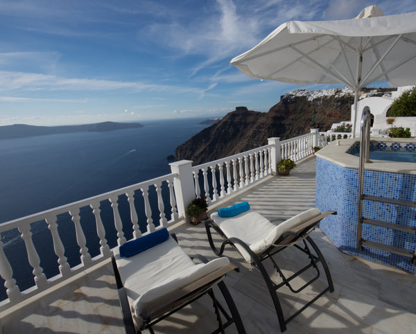 Thirassia is a private apartment on top of a luxury villa build in the best spot Thera, Greece LUXURY APART ON TOP PRIVATE VILLA Entire rental unit vacation rental 3882388