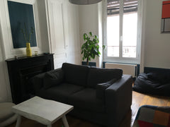 Situé dans le quartier Jean macé, à deux pas des berges du Rhône et de la presqu Lyon, France Appartement de charme à Jean Macé Entire rental unit vacation rental 13596389