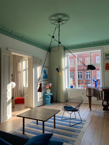 Spacious family home filled with danish design, art and colors. The apartment is Copenhagen, Denmark Large design apartment - unique feel and location Entire condo vacation rental 44444436