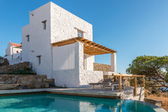 The Cloud Blue Honeymoon House is a newly built stone house with an amazing sea   Cloud Blue - Honeymoon House with sea view Cycladic home vacation rental 14584151