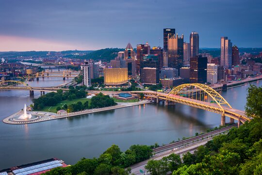 Smartphone Guided Tour of Downtown Pittsburgh Sights & Stories  Private Tours and Travel Guide America New York CITY Pittsburgh Destination Tour