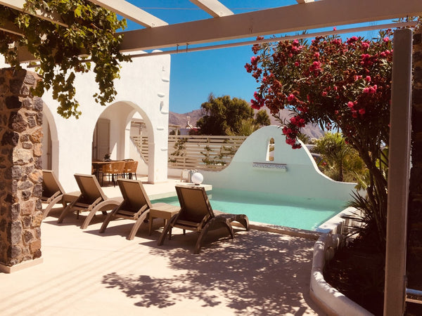 Dafnes Villa 1 is located 100 meters away from Perivolos black beach, the most f  