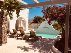 Dafnes Villa 1 is located 100 meters away from Perivolos black beach, the most f  " DAFNES VILLAS 1"- PRIVATE POOL Entire villa vacation rental 37237815