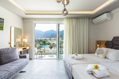 Our small Luxury Hotel, Akrogiali, is located in Bali, in Crete and only 90 mete Rethimnon, Greece Deluxe Studio in Akrogiali Hotel with sea view! Room in aparthotel vacation rental 47723665