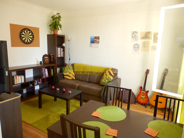 Very bright 2 room 40 sq meter apartment to visit Paris with a group of friends  Paris, France Charming apartment in the 13th ar. Entire rental unit vacation rental 3240531