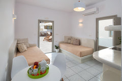 This Deluxe Twin Studio of Olive Tree Suites is inspired by the traditional Cycl Greece Deluxe Twin Studio - Olive Tree Suites Room in boutique hotel vacation rental 32416677