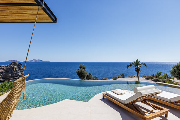 Nestled in the rocks overlooking the crystal clear, turquoise waters of South Cr Rethimnon, Greece Stunning sea views, private cove and hot tub! Entire villa vacation rental 49874820