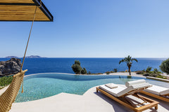 Nestled in the rocks overlooking the crystal clear, turquoise waters of South Cr Rethimnon, Greece Stunning sea views, private cove and hot tub! Entire villa vacation rental 49874820