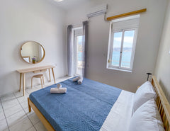 It is a sunny, beautiful apartment right in the square of Elounda. One bedroom,  Crete Region, Greece MEGARO Apartment 2 Entire rental unit vacation rental 24870441