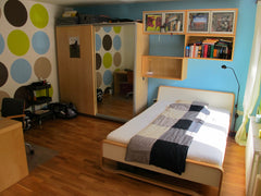 A cozy room with a balcony, 18m2 in a family house in a quiet neighbourhood. Dou Prague, Czechia A Cozy room with small kitchen Private room in home vacation rental 8468207