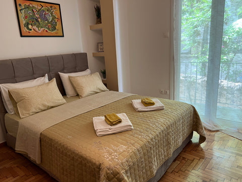 A centrally-located, peaceful cosy renovated studio in Ampelokipi area, within 5 Athens, Greece Cosy Renovated Studio near Ampelokipi Metro Entire rental unit vacation rental 52679527