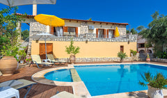 Villa Calm is a modern 3-bedroom villa located in the village of Asteri, halfway Chania, Greece Villa Calm, 3 BD, 2 BA, private pool in Asteri Entire villa vacation rental 42884786
