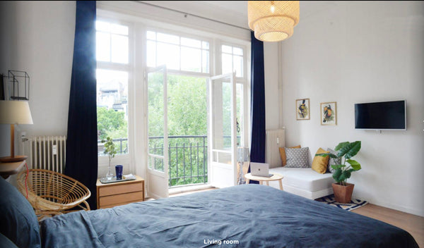 Magnifique studio rénové avec beaucoup de gout, très lumineux et super confortab Brussels, Belgium Magnifique studio avec vue sur jardins Entire condo vacation rental 40125699