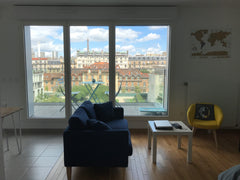 Studio de 35m² avec terrasse très calme dans le 15è arrondissement de Paris à 5  Paris, France Studio de 35m² avec terrasse, vue Tour Eiffel Entire rental unit vacation rental 3737325