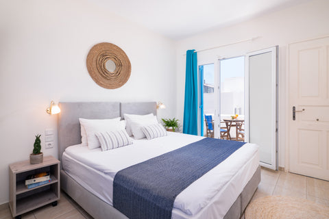 Peaceful environment, tranquility, and rejuvenation in stylish apartments.<br /> Greece Domus Litus| Standard Studio | Garden View [21 m²] Private room in bed and breakfast vacation rental 50299391