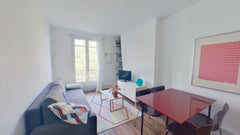 45m, entièrement meuble et refait à neuf, l'appartement est idéal pour un voyage Paris, France Appartement 2piéces 45m Entire rental unit vacation rental 18875036