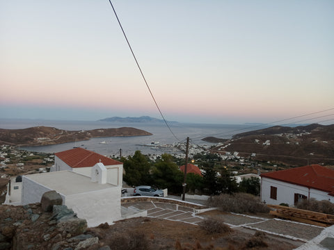 The house has comfortable spaces, is very high ceilings and has many windows, fr  The mansion of Mrs. Maria Cycladic home vacation rental 52567860