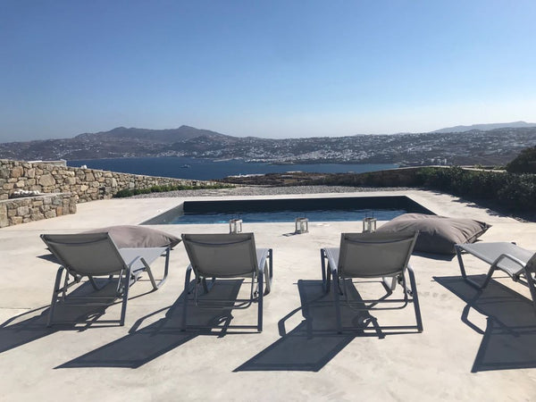 This treasure house is located on the hill of Kanalia, Ornos, facing the breatht Athens, Greece Stylish and luxury Mykonian house-all in white Cycladic home vacation rental 27268033