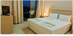 Within 250 m from Anissaras Beach in Chersonissos, Oasis Beach Hotel features a   Superior Room With Magnificent View Room in aparthotel vacation rental 24642427