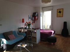 Bienvenu dans notre petite maison, dernier étage, très lumineux 60m2 de salon av Paris, France Appt Paris petite terrasse ! Entire rental unit vacation rental 6332447