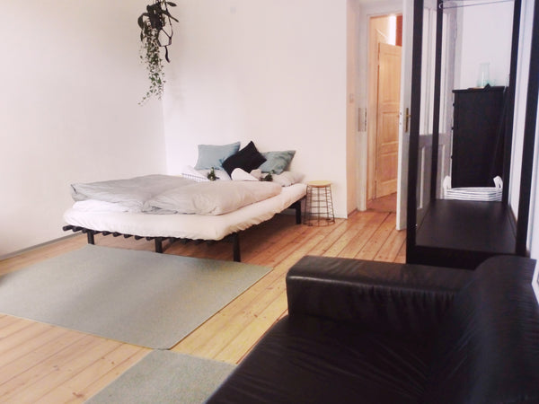 Calm and spacious room with a view to the garden. You will sleep in a double bed Prague, Czechia Czech SPIRIT & Designed CLEAN room & FREE PARKING Private room in rental unit vacation rental 25848753