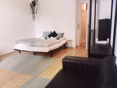 Calm and spacious room with a view to the garden. You will sleep in a double bed Prague, Czechia Czech SPIRIT & Designed CLEAN room & FREE PARKING Private room in rental unit vacation rental 25848753