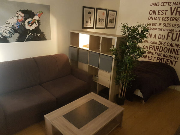 Le studio que je propose est idéalement situé : proche de gare de Lyon (1 min à  Paris, France Beau studio ensoleillé avec balcon à Gare de Lyon Entire rental unit vacation rental 19232351