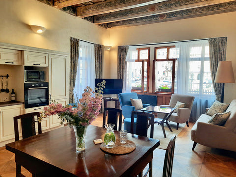 Apartment is located at the House of the Golden Lion dating back to 1608 in the   Prague Castle view two bedroom apartment Entire serviced apartment vacation rental 53471956