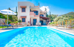 Impressive Family Villa, Private Pool, Amazing Sea Views and Location just 800 m  "NEW" Villa Jocasta - Lygaria, Crete Entire villa vacation rental 53947275