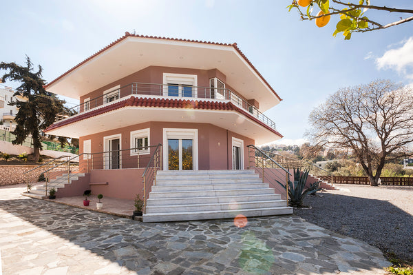 Set in Koskinou, 2 km from Kalithea Beach and 2.2 km from Kokkina Beach, Laugh &  Laugh & Life House Entire villa vacation rental 42210575