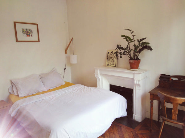 In the metro Corentin Cariou, 2 minutes from the Ourcq Canal. Very nice room of  Paris, France Pretty homestay Private room in rental unit vacation rental 3900857