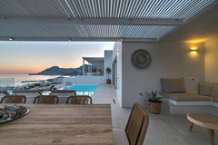 This gorgeous two-level villa with a total of 3 en-suite bedrooms provides an ab Greece Villa Sávra Entire villa vacation rental 50302597