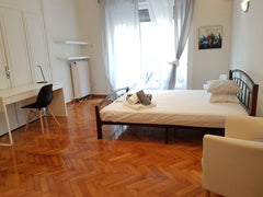 A large apartment of 140 sq.m., sunny, airy and renovated, on the  1st floor of  Athens, Greece Taupe Appartment - Athens Center, 4 BD, 2 BATH Entire rental unit vacation rental 16184652