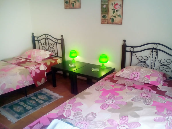 My place is close to public transport, the city center, and parks. My place is g Athens, Greece The flowers room Private room in hostel vacation rental 15212560