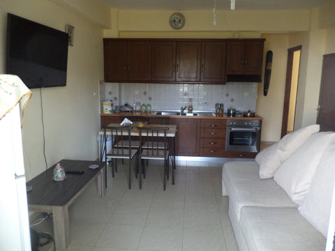 A new apartment just a few seconds from the beach and 5 min from center..Next to Sitia, Greece Central Apartment Tsouris ~Makrys Gialos~ Entire home vacation rental 18809107