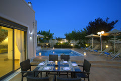 Perched on a hillside with 360 degree views across the vineyards, olive trees an Chania, Greece Private luxury 3bdroom Villa with wonderfull view Entire villa vacation rental 6790388