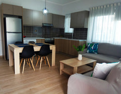 Fully renovated apartment with yard.<br />The sea is only 3 minutes away, on foo Agia Marina, Greece Stratakis Apartment Entire condo vacation rental 20561117