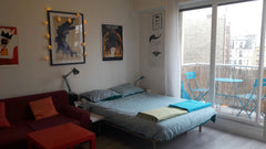 L'appartement est très bien placé, à la motte picquet grenelle en face des ligne Paris, France Cosy studio with view on the Eiffel Tower Entire condo vacation rental 12499846