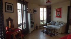 Studio non prétentieux, très lumineux, propre, pouvant accueillir jusque 2 adult Paris, France Studio sympathique 25m2 M° Al.Dumas Entire rental unit vacation rental 6918131